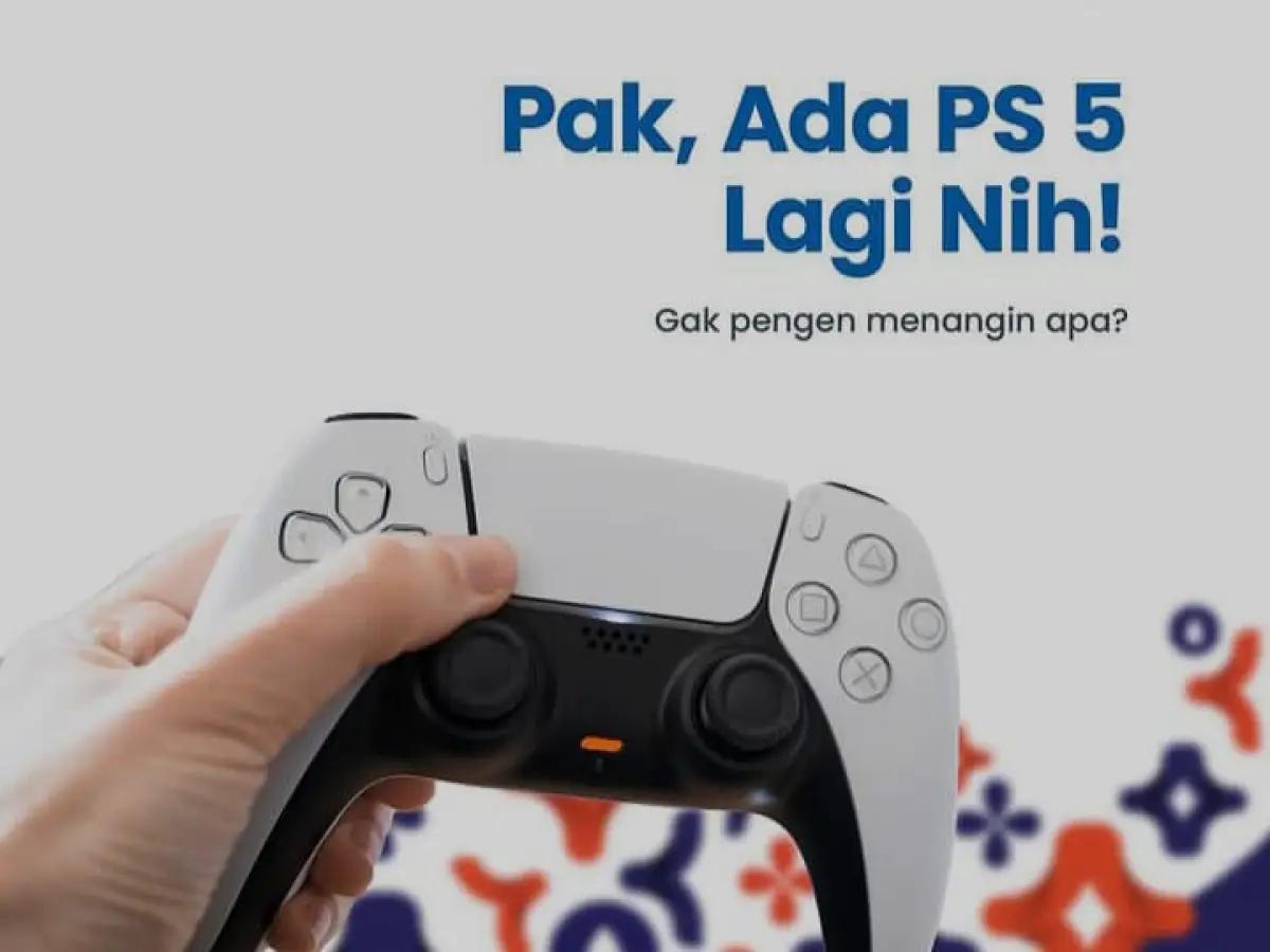 Lelang PlayStation 5 dari KPK. (Sumber: Instagram.com/@literasigratifikasi)