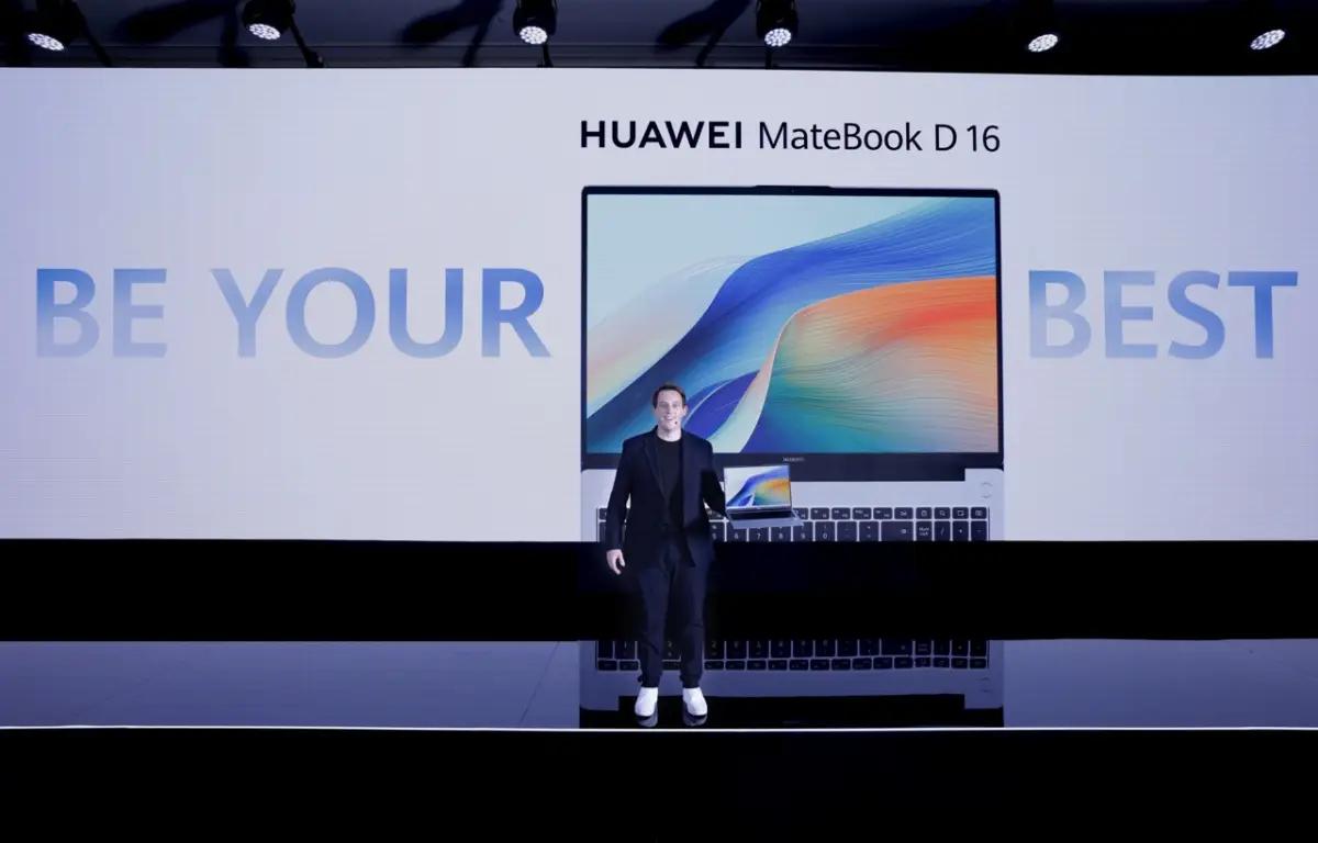 Huawei resmi mengumumkan peluncuran tiga produknya sekaligus, yakni produk audio Huawei FreeClip Open-ear earbuds, tablet layar 13 inci Huawei MatePad Pro dan juga laptop layar besar Huawei MateBook D 16 (FOTO: Huawei Indonesia)