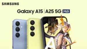 Samsung Galaxy A15 dan A25. (Sumber: Yahoo Finance)