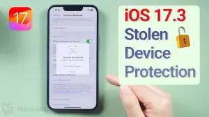 Stolen Device Protection, Fitur Baru iOS 17.3 (Sumber: Tenorshare Official)
