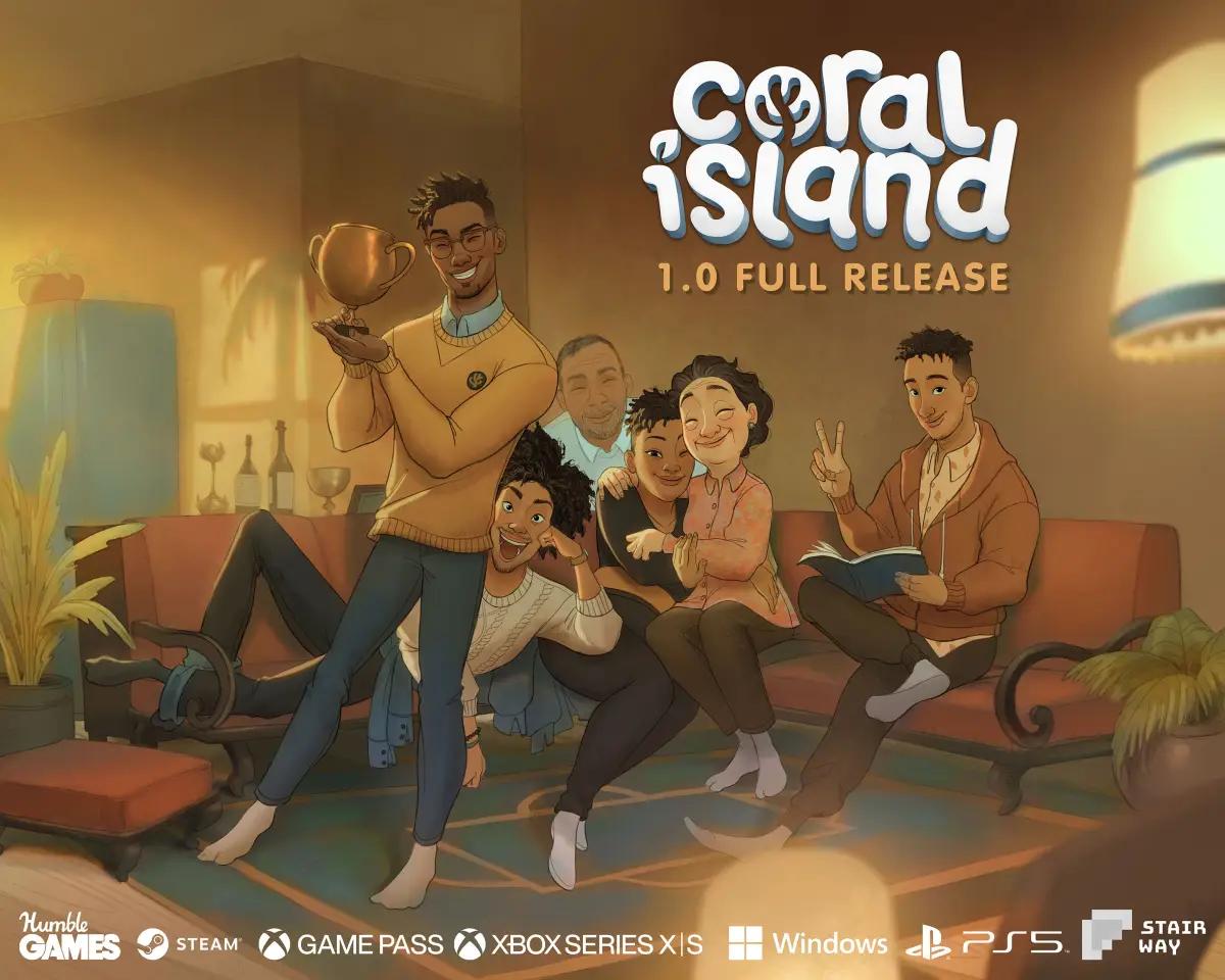 Coral Island di The Steam Awards. (Sumber: Twitter.com/@coralislandgame)