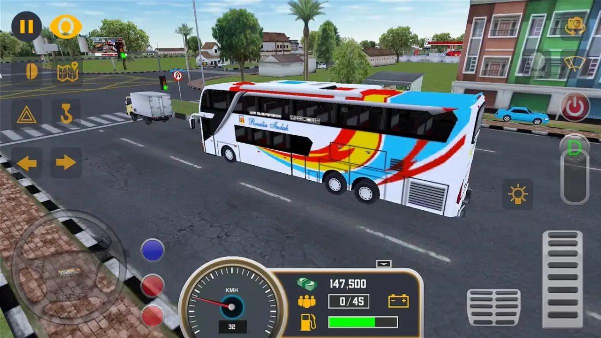 Bus Simulator Indonesia, salah satu game simulasi terbaik buatan developer lokal. (Sumber: Youtube eDroid Gaming)