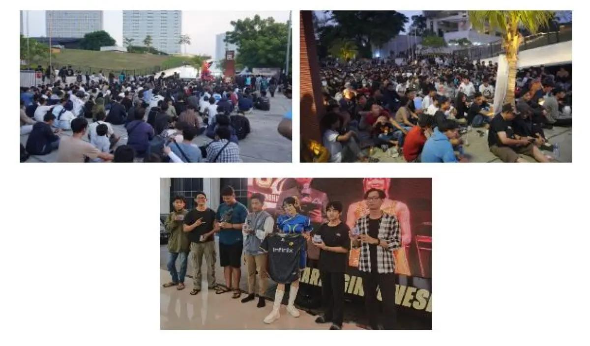 Antusiasme para penggemar MLBB juga terasa dalam serangkaian cara M5 Watch Party yang diadakan di berbagai kota di Indonesia (FOTO: Moonton Indonesia)