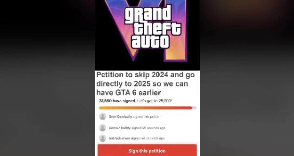 Petisi fans GTA 6. (Sumber: reddit.com)