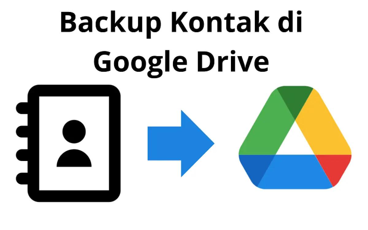 Backup data kontak ke Google Drive di smartphone Android (FOTO: indogamers.com)
