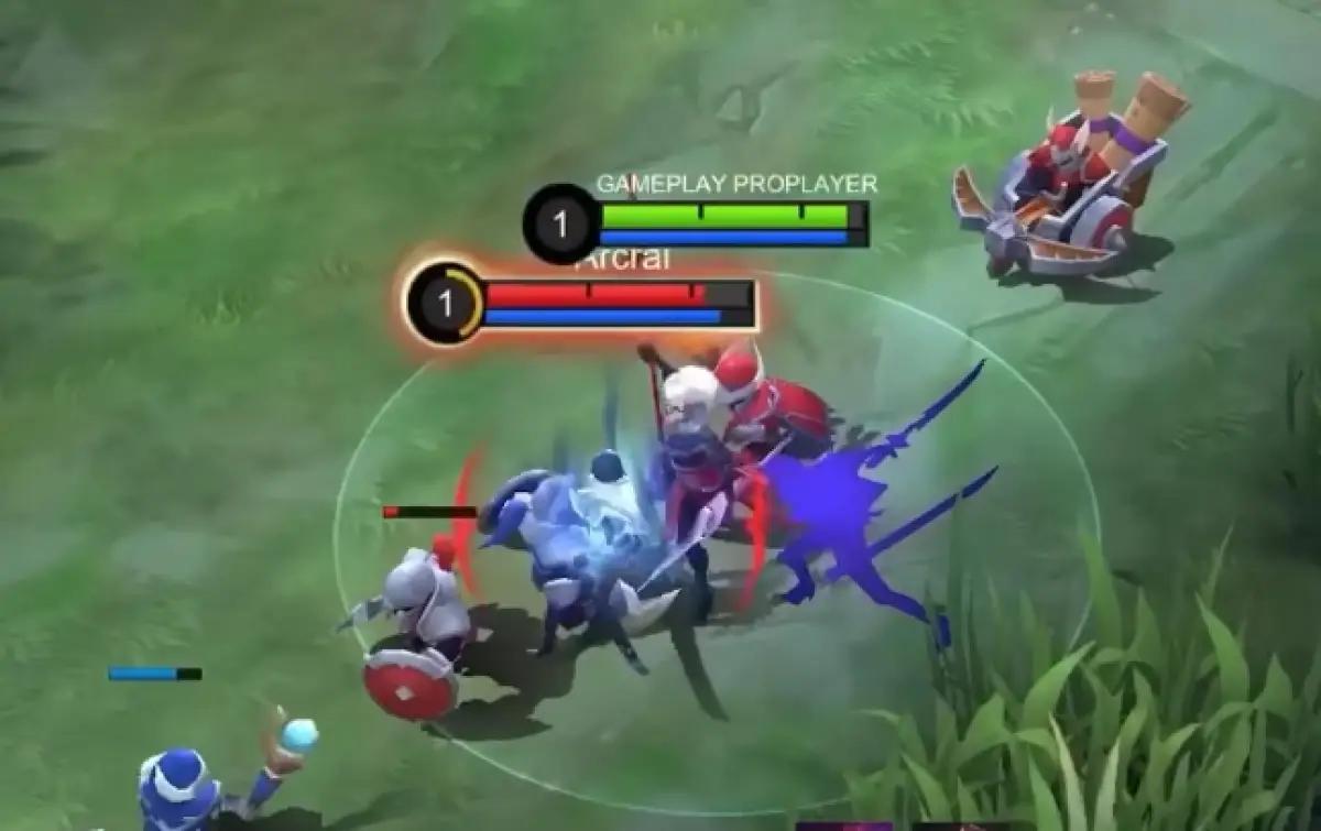 Tampilan gameplay Mobile Legends (ML) (FOTO: YouTube/Gameplay Proplayer)