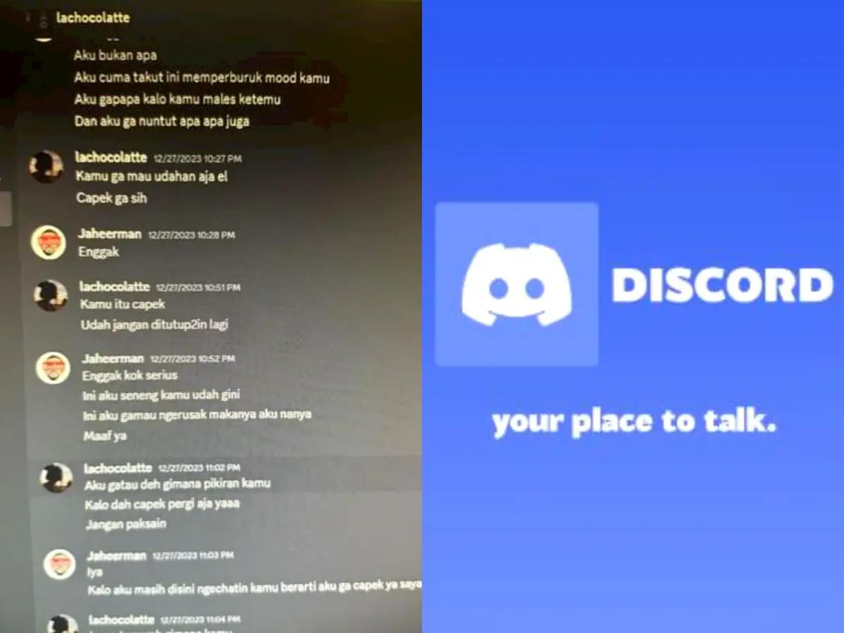 Perselingkuhan di Discord. (Sumber: Berbagai Sumber)