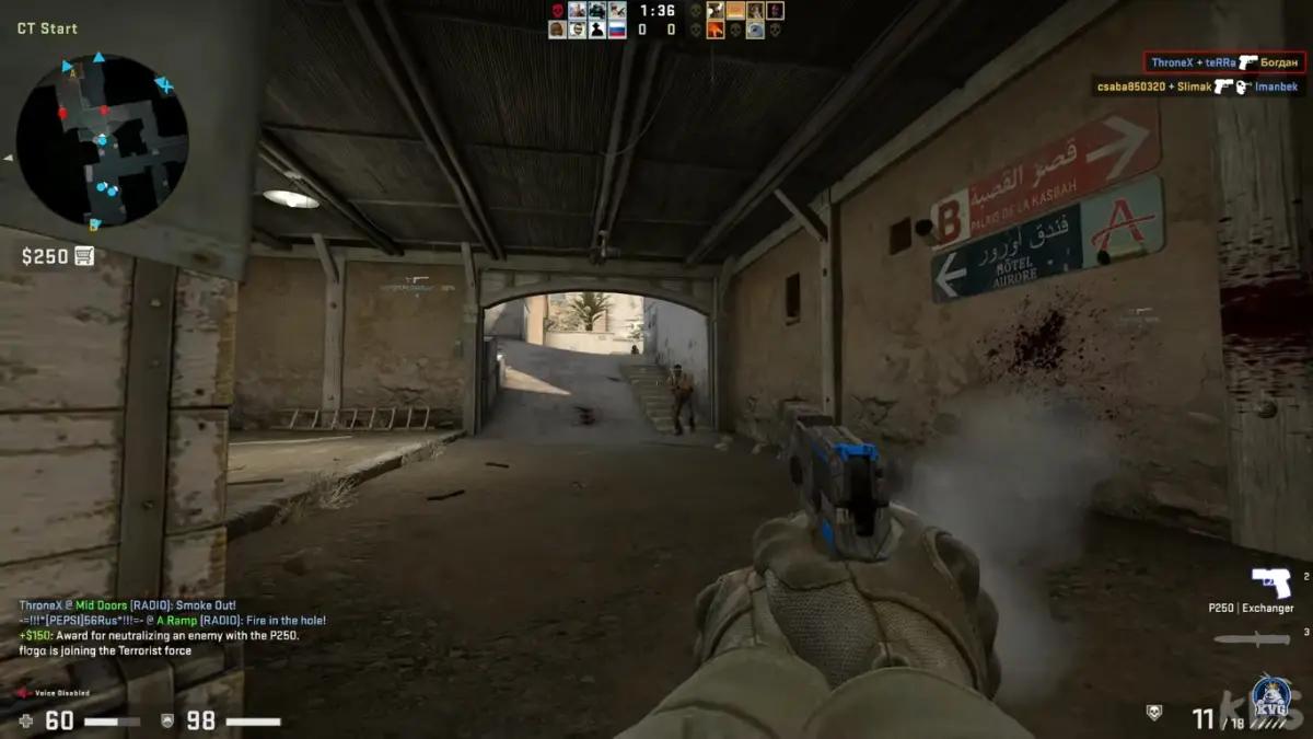 Gameplay CSGO (FOTO: YouTube/Throneful)