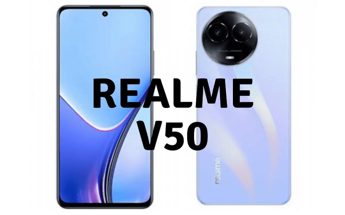 Realme V50 yang hadir dengan chipset MediaTek Dimensity 6100 Plus (FOTO: Gizchina)