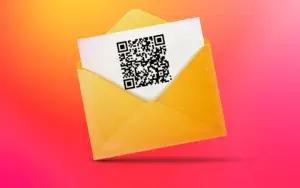 Email kode QR pishing. (Sumber: www.kaspersky.com)