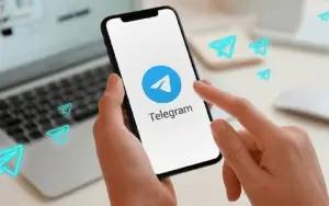 Ilustrasi pengguna aplikasi Telegram (FOTO: Pinterest)