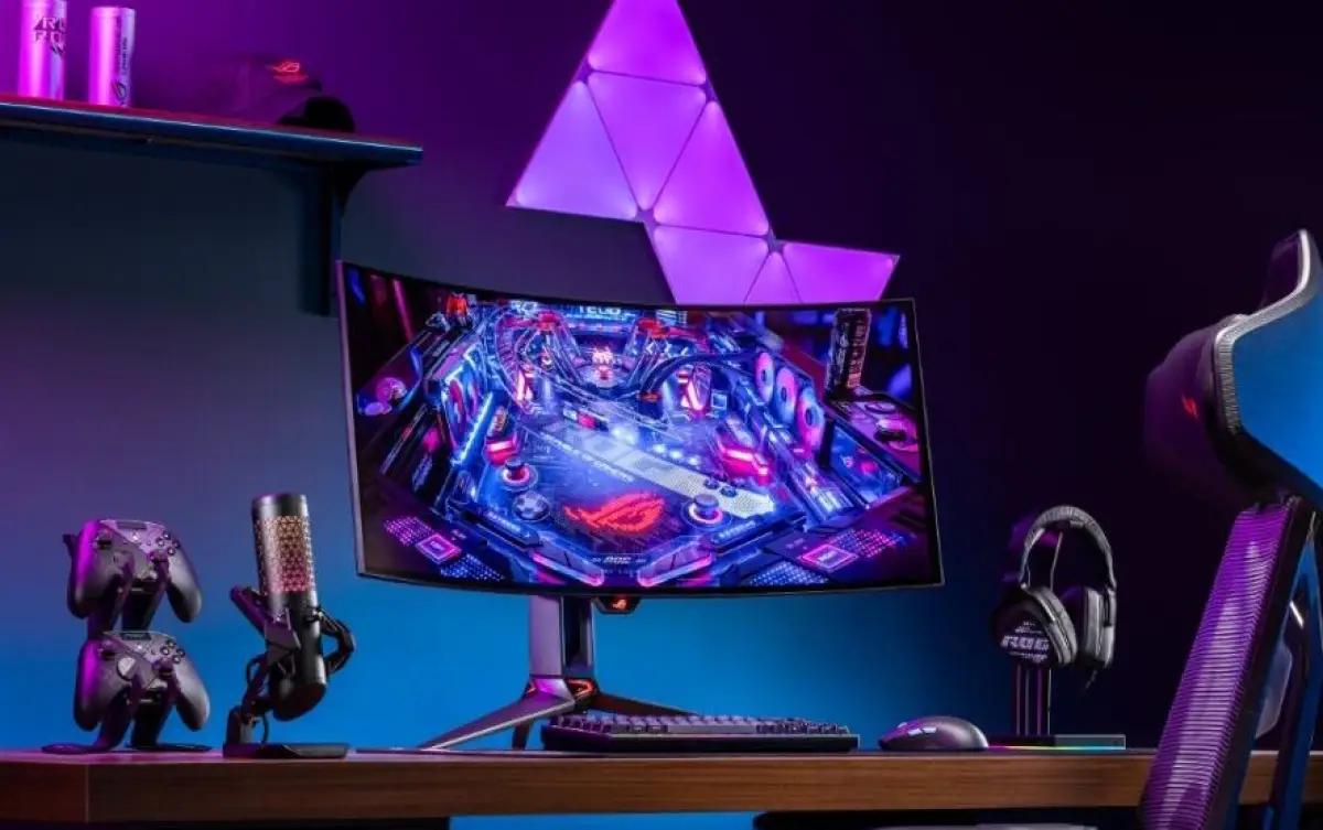 ASUS Republic of Gamers (ROG) mengumumkan kehadiran ROG Swift OLED PG34WCDM, sebuah monitor gaming khusus untuk kamu para gamers (FOTO: ASUS)