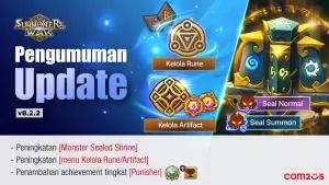 Com2uS (CEO Joohwan Lee) baru saja mengumumkan bahwa mereka telah merilis update peningkatan kenyamanan bermain di Summoners War: Sky Arena (FOTO: Summoners War)