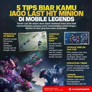 5 Tips Biar Kamu Jago Last Hit Minion di Mobile Legends (FOTO: Schnix)