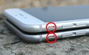Ilustrasi tombol silent pada iPhone yang sering menyebabkan iPhone bergtar tanpa sebab. (FOTO: aRepair)