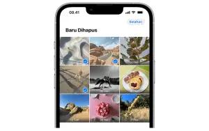 Ilustrasi kembalikan foto terhapus di iPhone (FOTO: Apple)