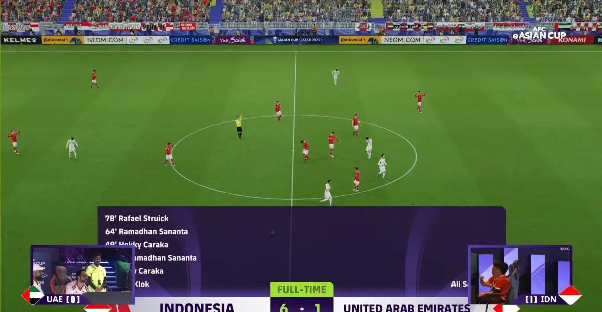 Game sepakbola di Android. (Sumber: Instagram.com/@afcasiancup)