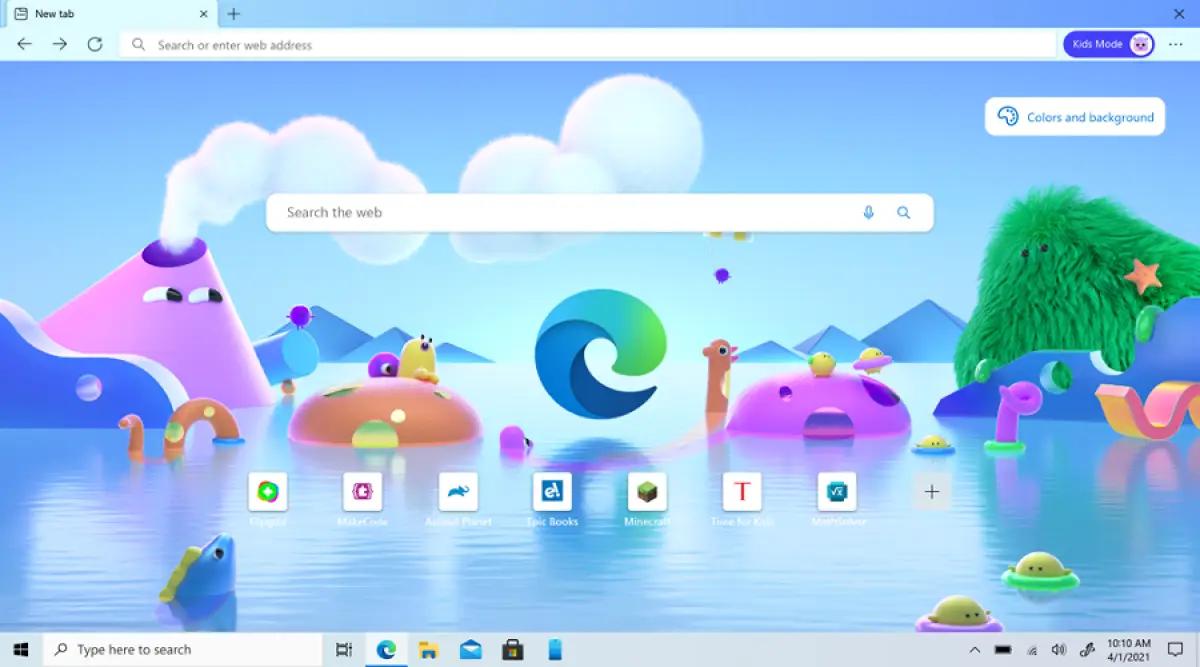 Ilustrasi penggunaan browser Microsoft Edge (FOTO: Microsoft Store)