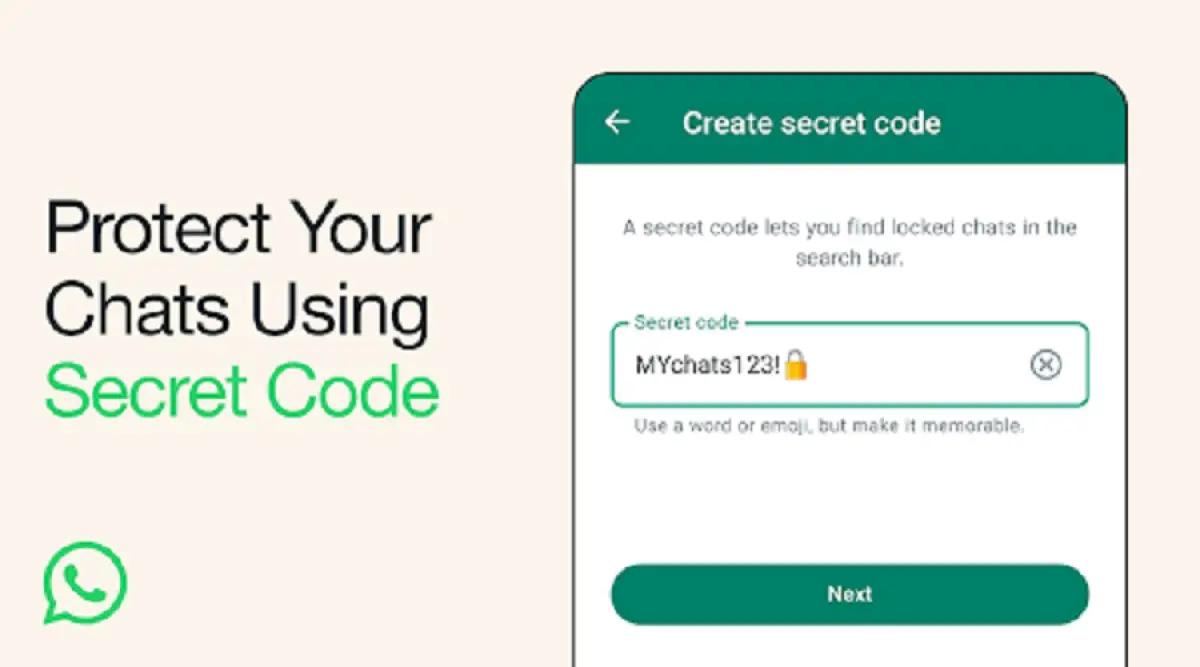 Ilustrasi fitur Secret Code WhatsApp (FOTO: blog.whatsapp.com)