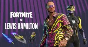 Fortnite x Lewis Hamilton (FOTO: Epic Games via Dexerto)