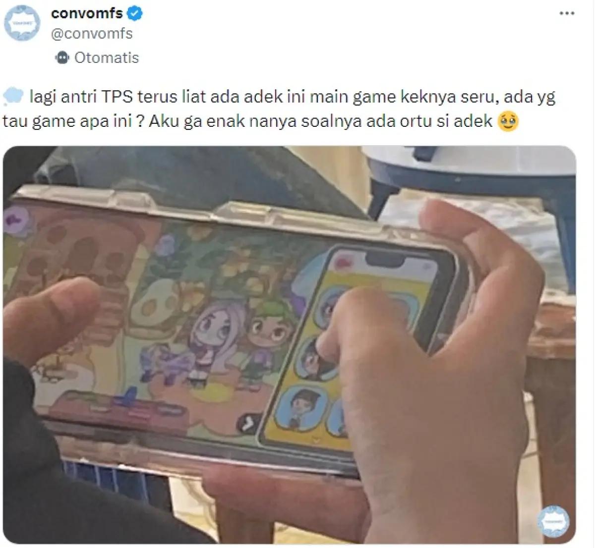 kiriman user di base X Convomfs pada 14 Februari 2024. (Sumber: X/@@convomfs)