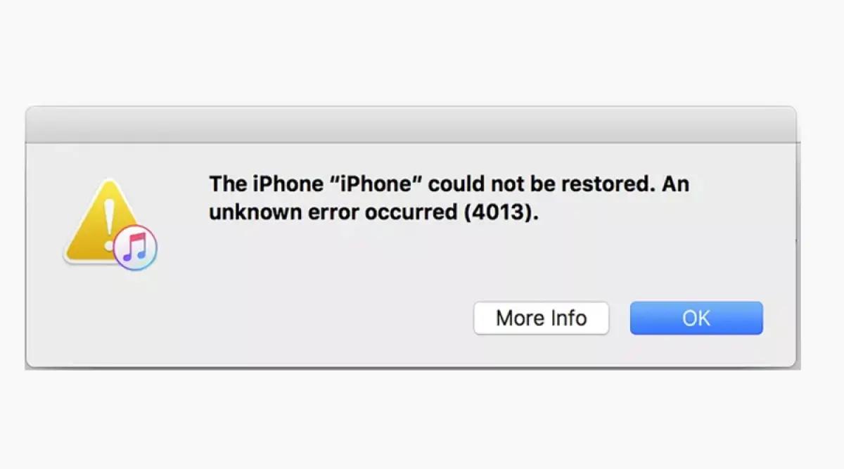 Ilustrasi iPhone Error 4013 (FOTO: lifewire)