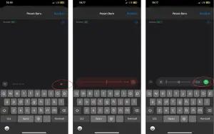 Ilustrasi mengirim voice message di iPhone (FOTO: Indogamers)