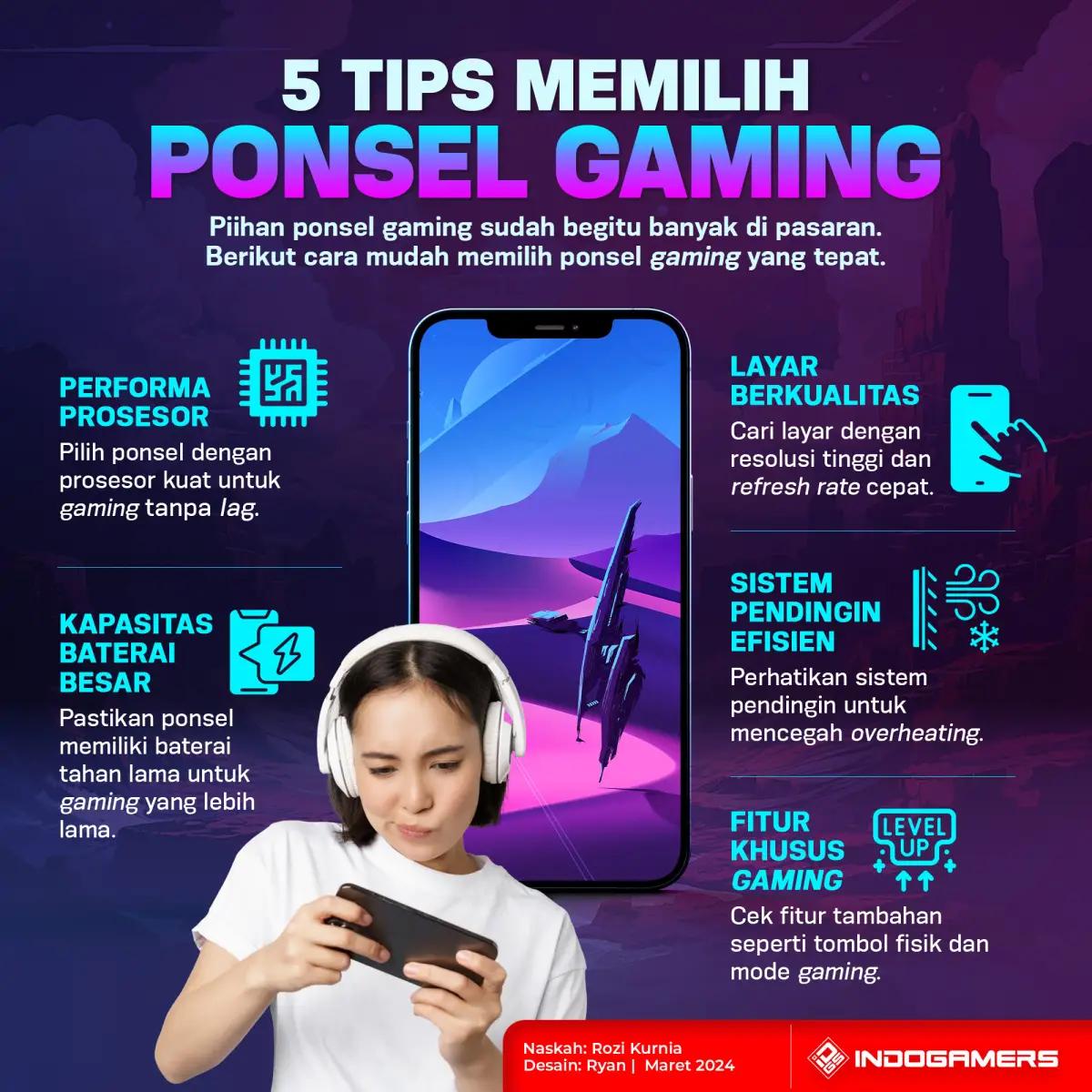 5 Tips Memilih Ponsel Gaming yang Tepat (FOTO: Schnix)