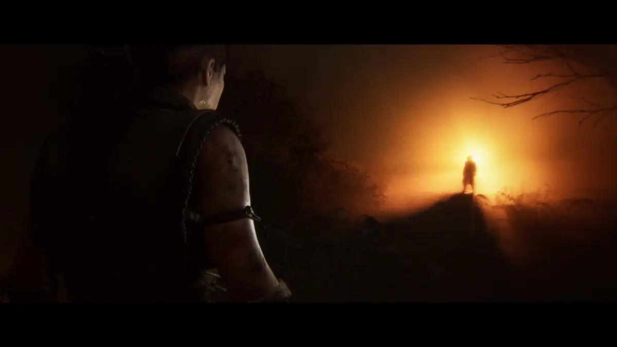 Screenshoot Senua’s Saga: Hellblade II pakai mode foto dalam game. (Sumber: Ninja Theory)