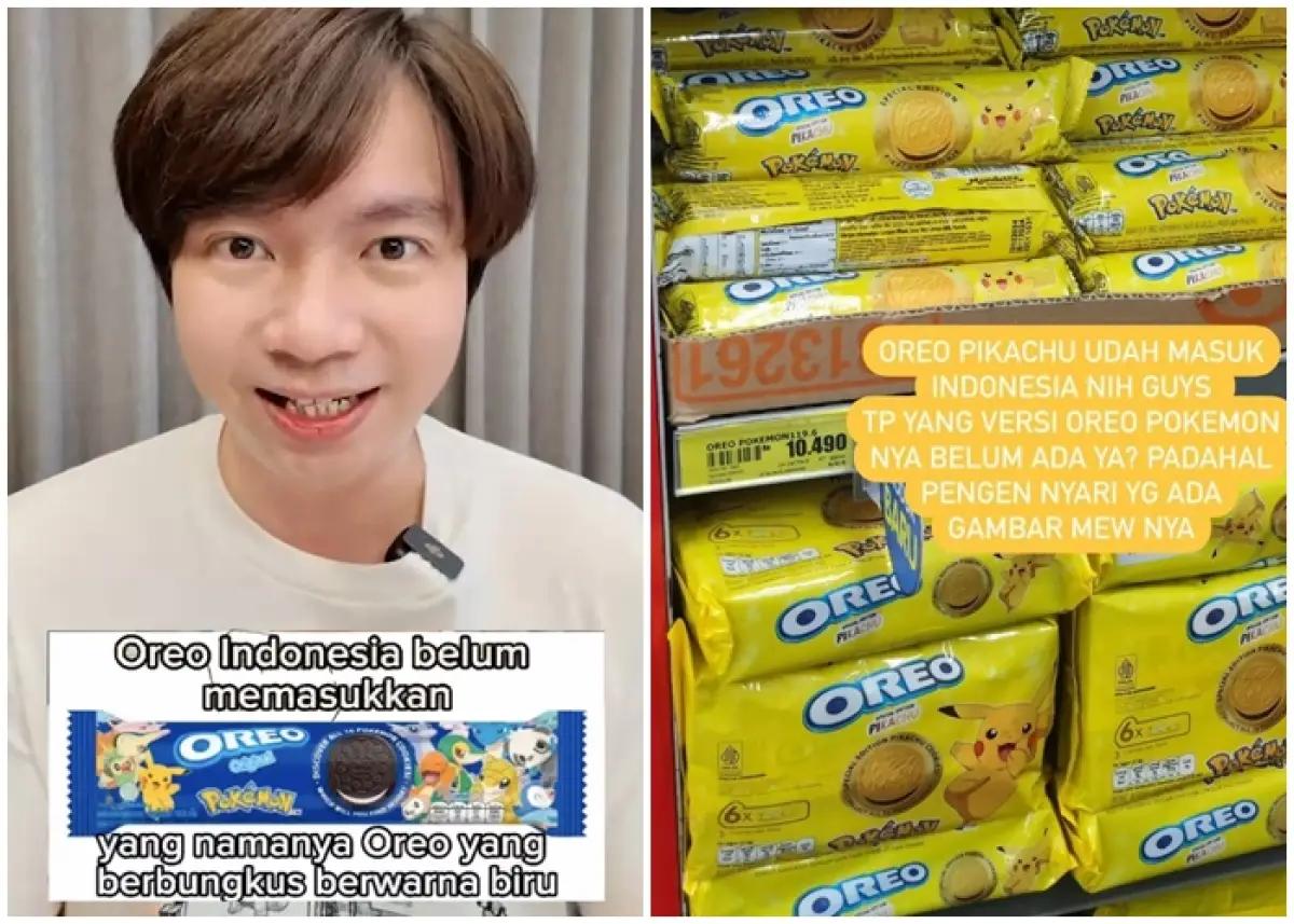 Reggie Prabowo (MiawAug) membikin surat terbuka agar Oreo menghadirkan edisi Pokemonnya juga ke Indonesia. (FOTO: Istimewa)