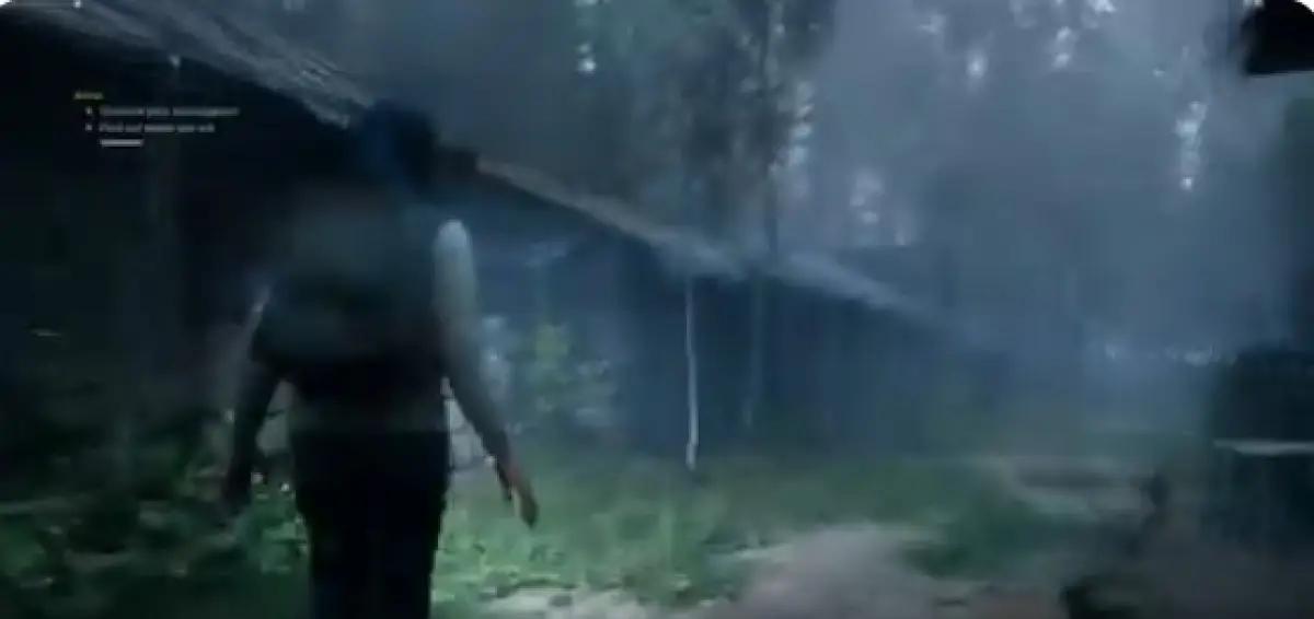 Tangkapan layar prototype game horor yang dibagikan oleh Leo Avero via X. (Sumber: Leo Avero)