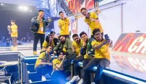 Momen Onic Esport menjadi juara Snapdagron Pro Series Season 3. (FOTO: snapdragonproseries.com)