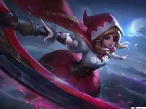 Ruby salah satu hero mobile legends yang cukup populer (FOTO: Dok.Moonton)