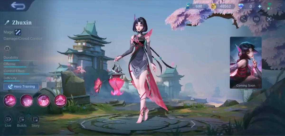 Zhuxin: Hero Mage Baru dengan Crowd-Control Kuat di Mobile Legends(FOTO: Tangkap Layar Youtube RISEUPTVID)