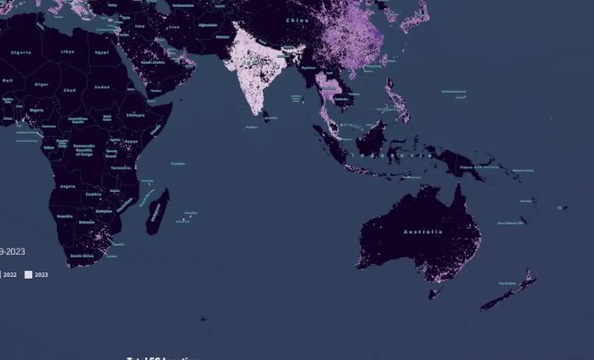 Peta jaringan 5G. (Sumber: ookla.com)