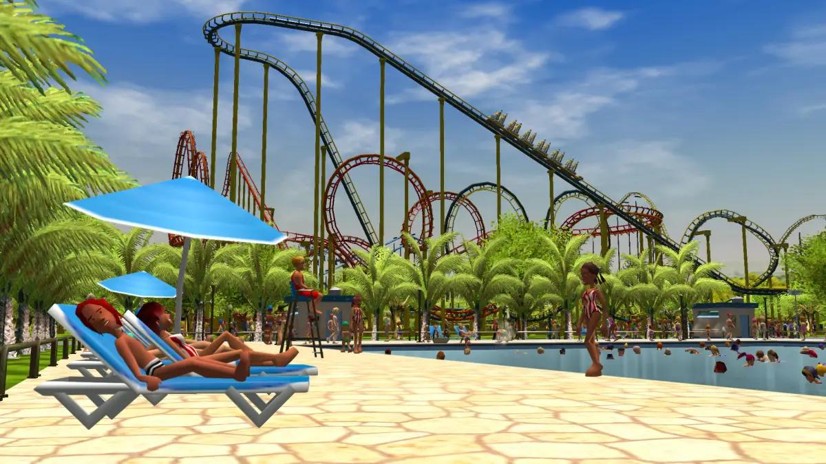 Rollercoaster Tycoon 3. (Sumber: Steam)