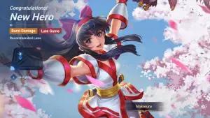 Nakoruru, Honor of Kings (FOTO: Youtube malika Gaming 2.0) (FOTO: Youtube malika Gaming 2.0)