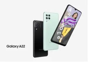 Samsung Galaxy A22 masuk rekomendasi HP gaming Samsung dengan harga 2 jutaan terbaik 2024 (FOTO: Samsung.com)