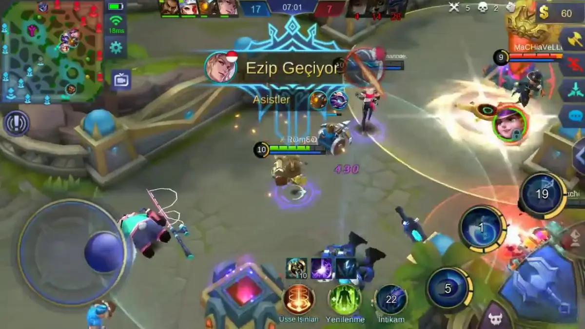 Gameplay Mobile Legends (FOTO: Tangkap Layar Youtube Jin) (FOTO: Tangkap Layar Youtube Jin)