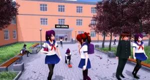 Game Sakura School Simulator. (Sumber: Tap Tap)