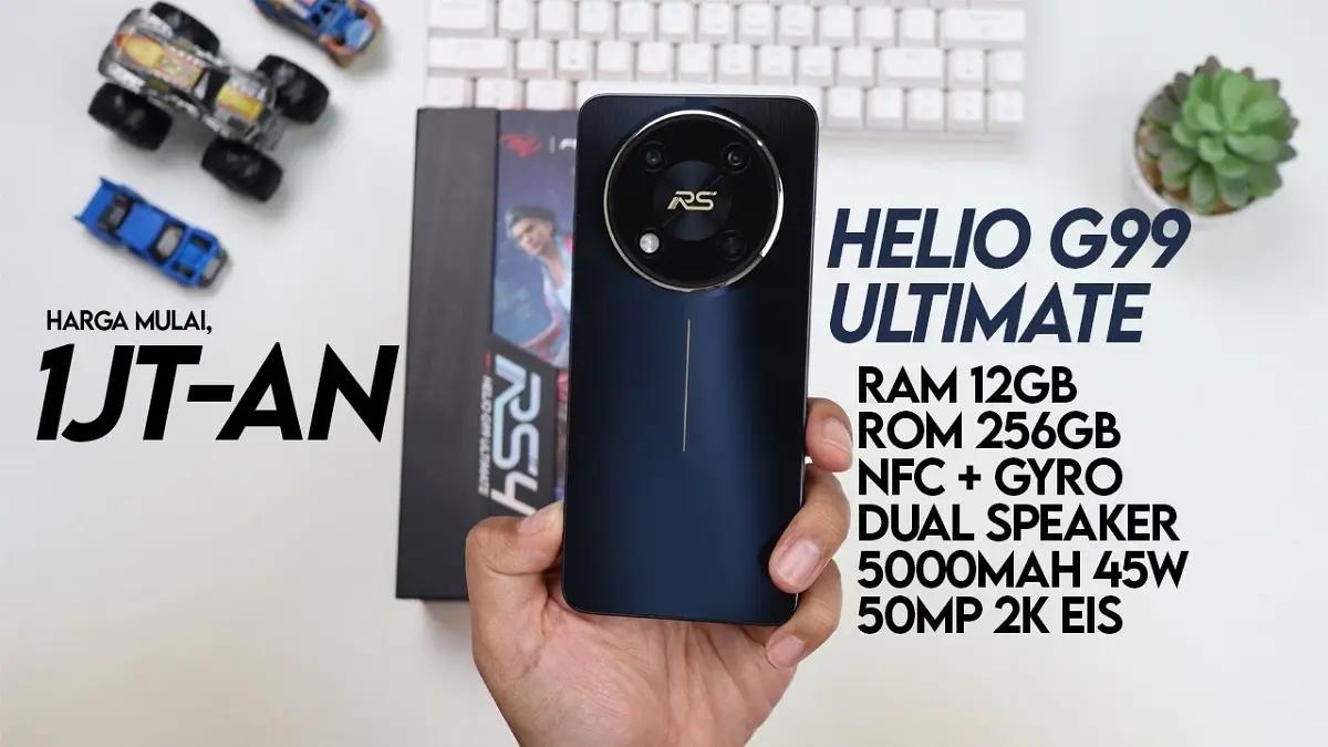 Gaming Test HP Itel RS4 (FOTO: YouTube/Gadget Max)