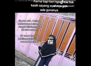 Kisah cerai karena kecanduan game. (Sumber: TikTok/@nurhayatihennart)