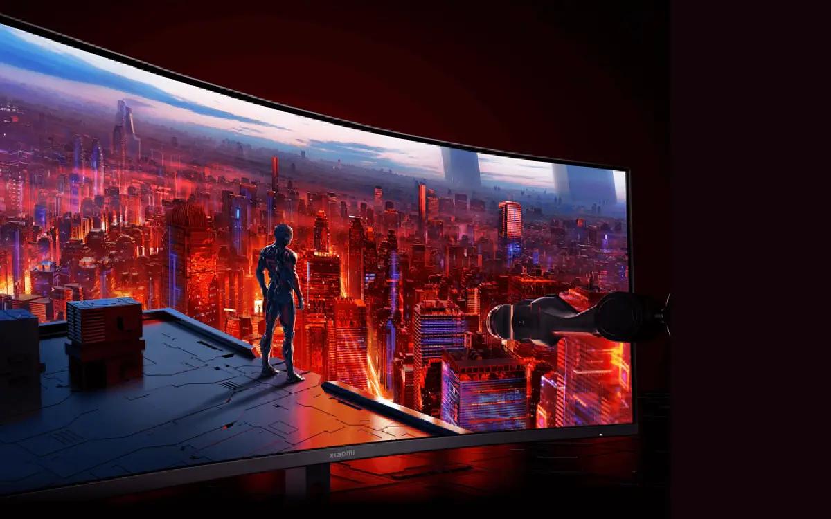 Xiaomi Curved Gaming Monitor G34WQi, monitor gaming terbaru dari Xiaomi dengan harga Rp4 jutaan (FOTO: mi.co.id)