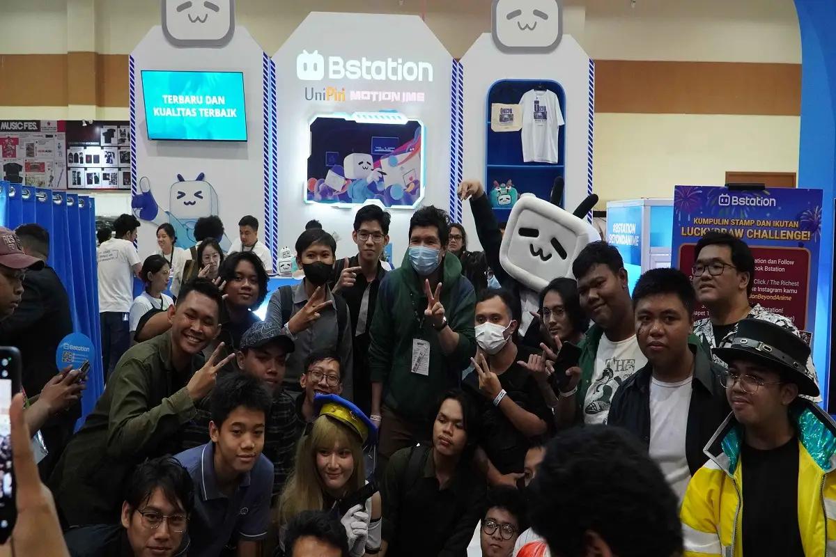 Kolaborasi UniPin, Bstation, dan Motion IME meriahkan Anime Festival Asia. (FOTO: UniPin)