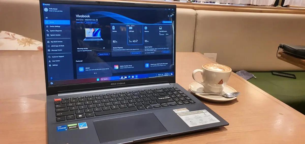 Asus Vivobook Pro 15X OLED K6502 l (FOTO: Indogamers.com/Ica Juniyanti)