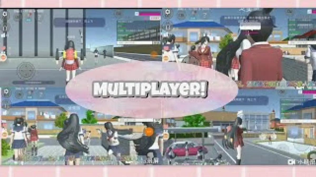 Ilustrasi mabar di game Sakura School Simulator. (Sumber: Youtube Mr.Pink)