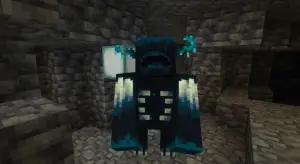 Warden di game Minecraft. (Sumber: PC GamesN)