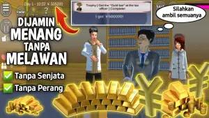 5 Tips Cepat Kaya di Sakura School Simulator, Rahasia Mencapai 500 ribu Yen! (FOTO: Tangkap Layar Youtube Tempe Gaming)