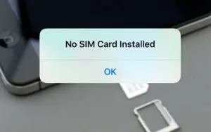 Ilustrasi kartu SIM di smartphone yang tidak terbaca (FOTO: pinterest.com)