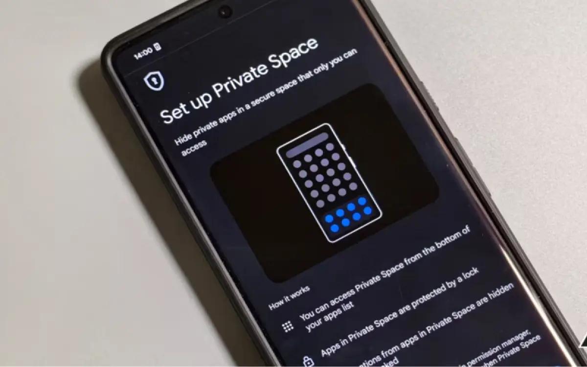 Ilustrasi fitur baru Google, Private Space untuk Android 15 (FOTO: Androidpolice)